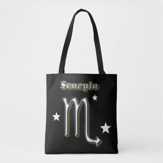 Tote Bag Symbole de Scorpion (Devant)