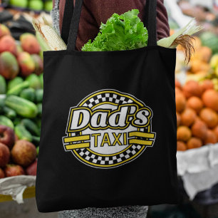 Tote Bag Symbole de taxi de papa