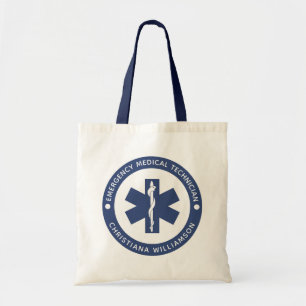 Tote Bag Symbole EMT personnalisé Technicien Médicale d'urg