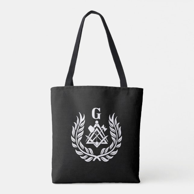 Tote Bag Symbole franc-maçonnerie (Dos)