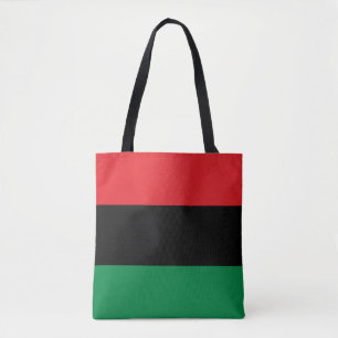 Tote Bag Symbole panafricain du drapeau et de l'union / fan