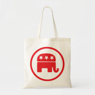 Tote Bag Symbole politique du parti républicain (éléphant)