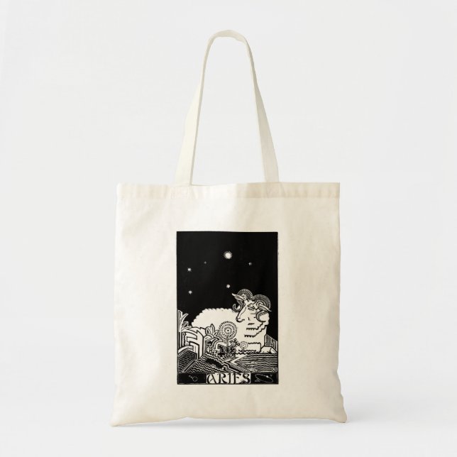 Tote Bag SYMBOLE Zodiaque Aries (Devant)
