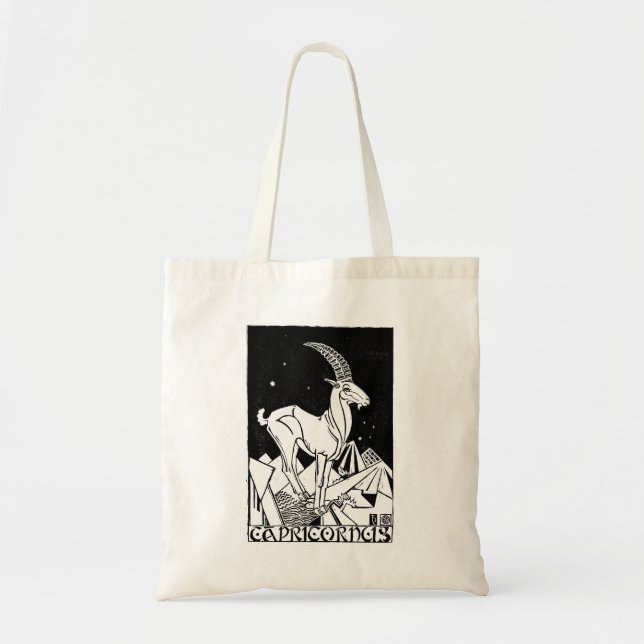 Tote Bag SYMBOLE Zodiaque Capricorne (Devant)