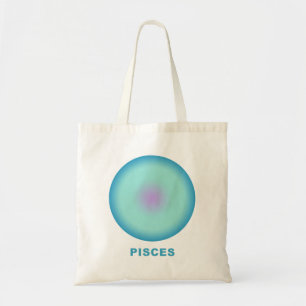 Tote Bag Symbole Zodiaque Pisces Dégradé
