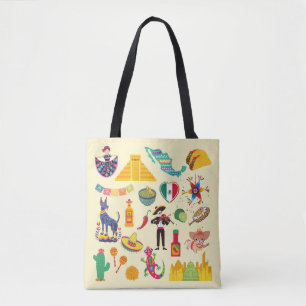 Tote Bag Symboles du Mexique