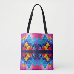 Tote Bag Symboles géométriques Abstrait #10 Design 2