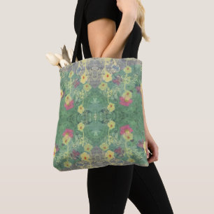 Tote Bag Symétrie Fleur sauvage La Boca