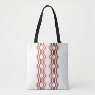 Tote Bag Symétrie pêche vagues