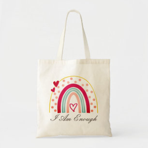 Tote Bag Sympa Inspirant Je Suis Assez Affirmation