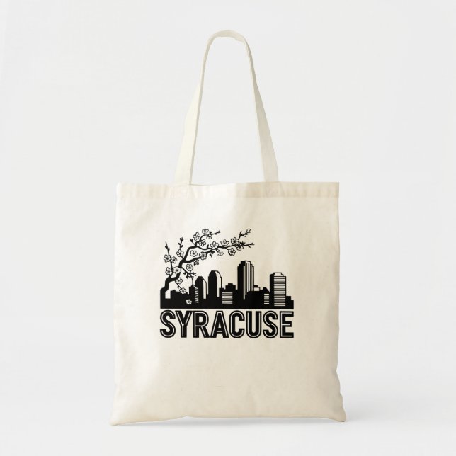 Tote Bag Syracuse City New York USA (Devant)