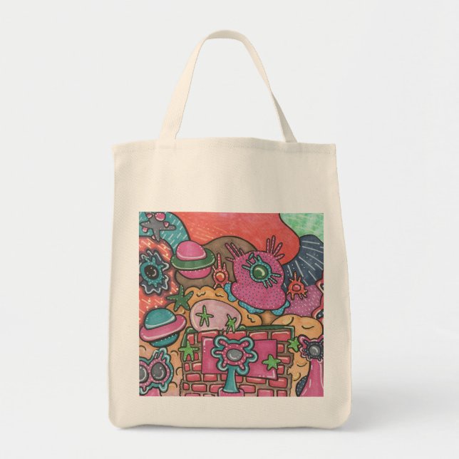 Tote Bag Système Doodle (Devant)
