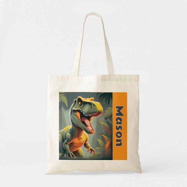 Tote Bag T-Rex Tyrannosaurus Rex Dinosaur (Devant)