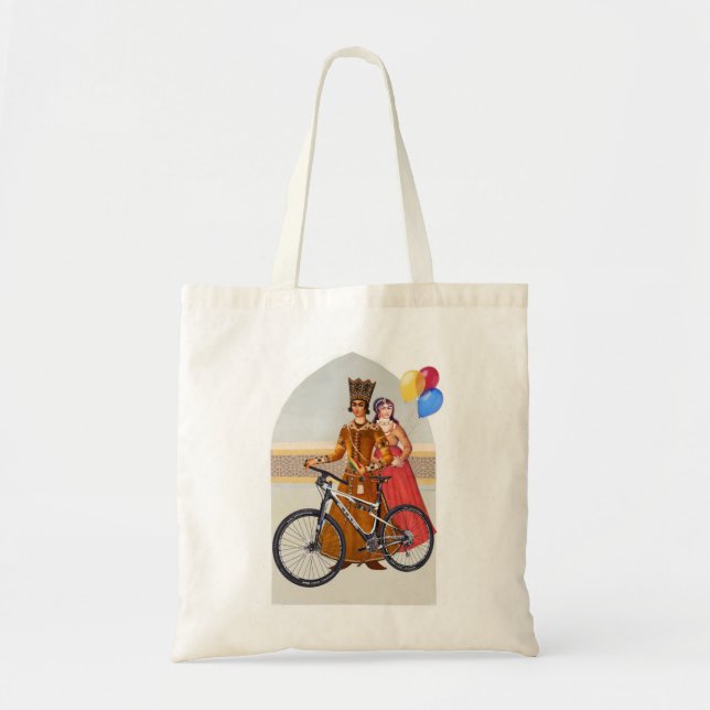 Tote Bag T-shirt persan (Conception farsi) (Devant)