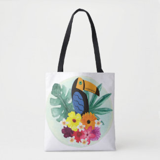 Tote Bag T-shirt toucan tropical