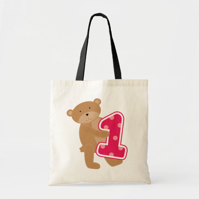 Tote Bag T-shirts et cadeaux 1er anniversaire (Devant)