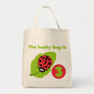 Tote Bag T-shirts et cadeaux 3e anniversaire Lucky Bug