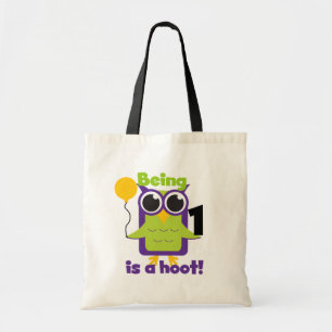 Tote Bag T-shirts et cadeaux d'anniversaire de hibou de hué