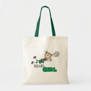 Tote Bag T-shirts et cadeaux de fille de volleyball