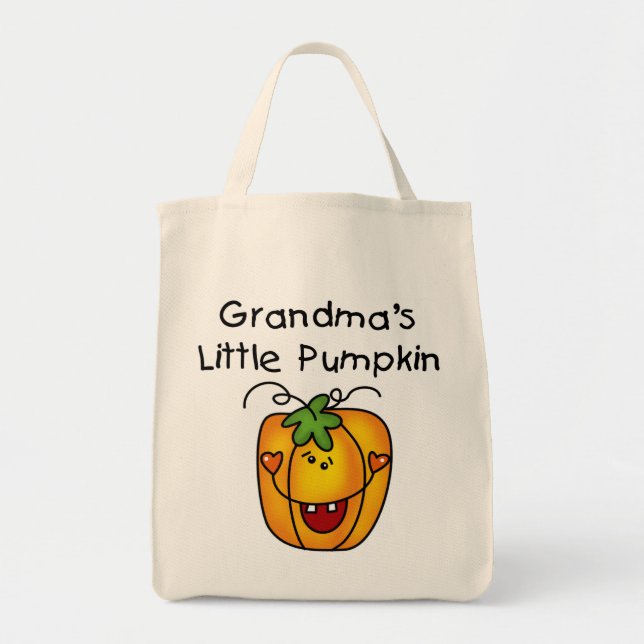 Tote Bag T-shirts et cadeaux de la petite Citrouille de gra (Devant)