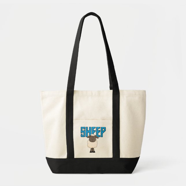 Tote Bag T-shirts et cadeaux de moutons (Devant)