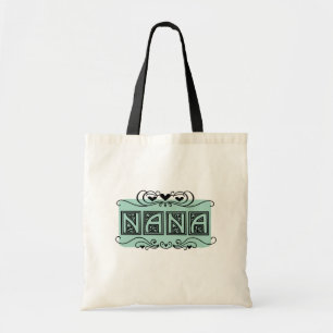 Tote Bag T-shirts et cadeaux de Nana de plaque signalétiqu