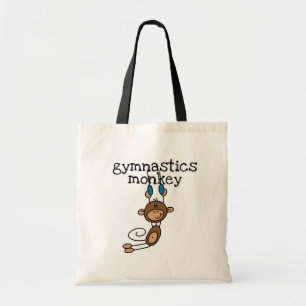 Tote Bag T-shirts et cadeaux de singe de gymnastique