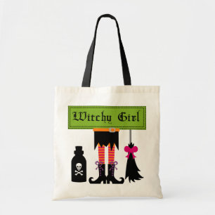 Tote Bag T-shirts et cadeaux d'Halloween Witchy Girl