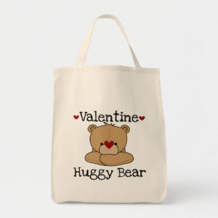 Tote Bag T-shirts et cadeaux d'ours de Valentine Huggy