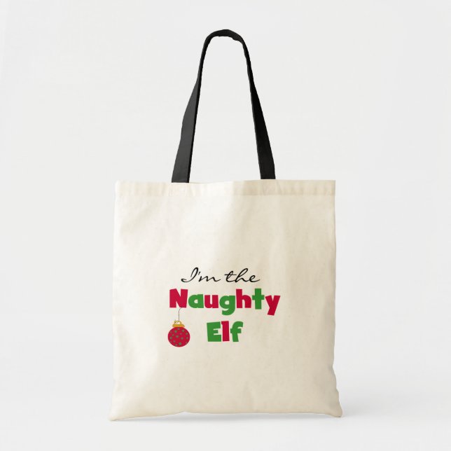 Tote Bag T-shirts et cadeaux Elf coquins (Devant)