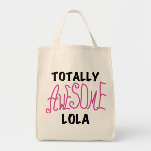 Tote Bag T-shirts et cadeaux Lola rose totalement géniaux