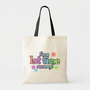 Tote Bag T-shirts et cadeaux Mommy-Rainbow 1st Time
