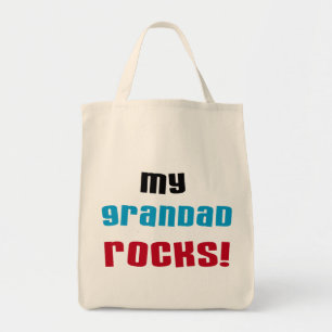 Tote Bag T-shirts et cadeaux My Grandad Rocks