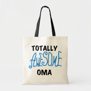 Tote Bag T-shirts et cadeaux Oma Blue totalement géniaux