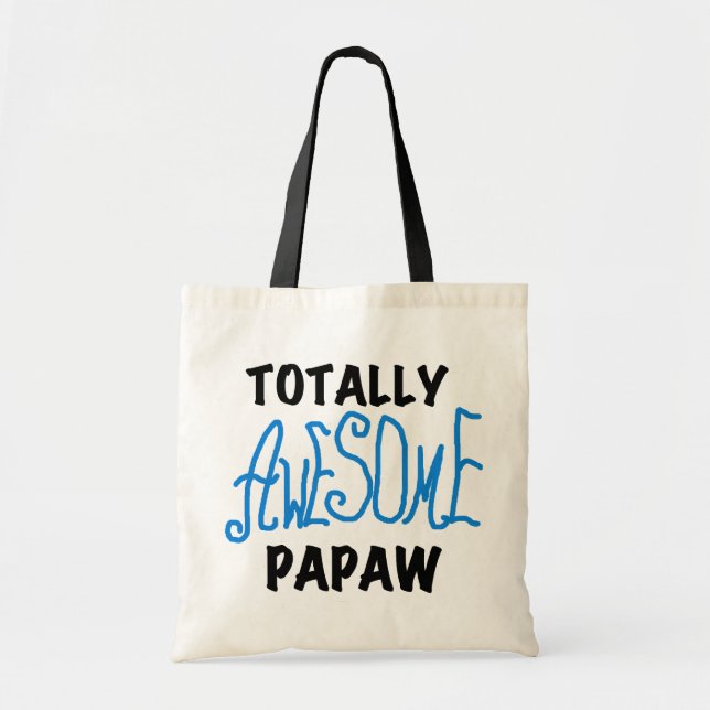 Tote Bag T-shirts et cadeaux Papaw absolument géniaux (Devant)