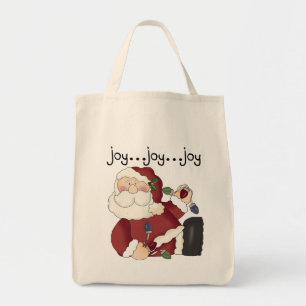Tote Bag T-shirts et cadeaux père Noël Joy