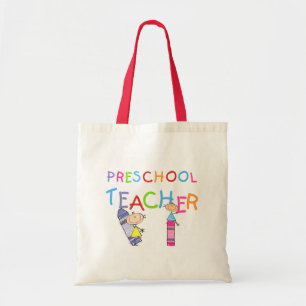 Tote Bag T-shirts et cadeaux préscolaires de professeur de