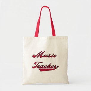 Tote Bag T-shirts et cadeaux rouges de professeur de