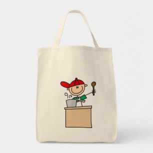 Tote Bag T-shirts et cadeaux Stick Figure Cook homme
