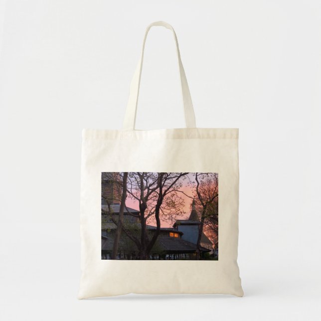 Tote Bag Tabernacle et Church Sunrise - Martha's Vineyard (Devant)