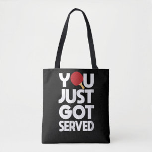 Tote Bag Table Tennis Men Butterfly Ping Pong