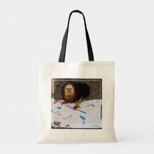 Tote Bag Tableau de Lion Tamarin à tête dorée