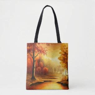 Tote Bag Tableau Paysage Automne-87546
