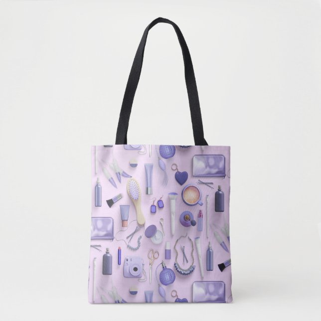Tote Bag Tableau pourpre de vanité (Devant)