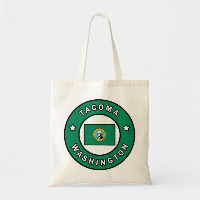 Tote Bag Tacoma Washington (Devant)