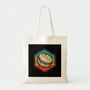 Tote Bag Tambour Vintage rétro - Bande de marquage