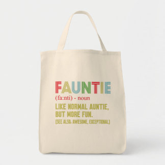 Tote Bag Tante de Fauntie