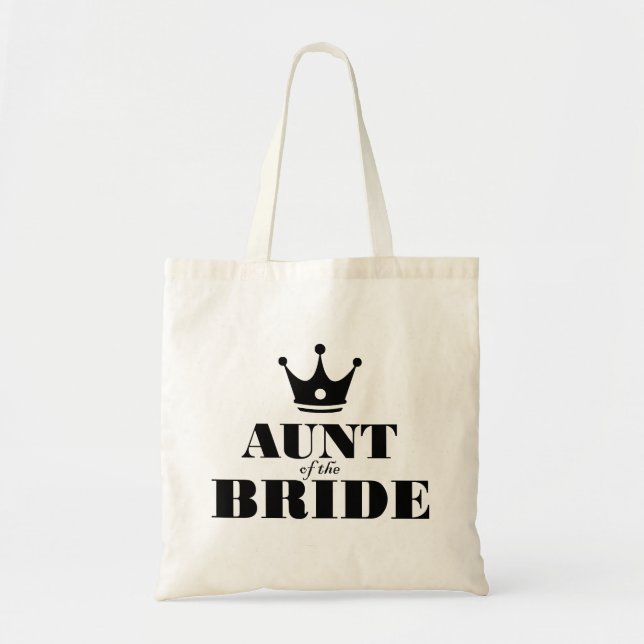 Tote Bag Tante de la jeune mariée (Devant)