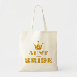 Tote Bag Tante d'or de parties scintillantes de la jeune