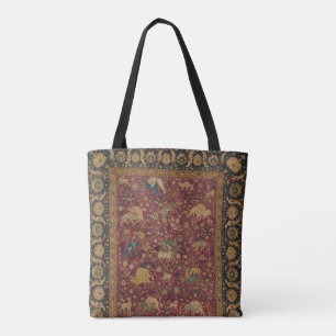 Tote Bag Tapis animal persan Fourre-tout